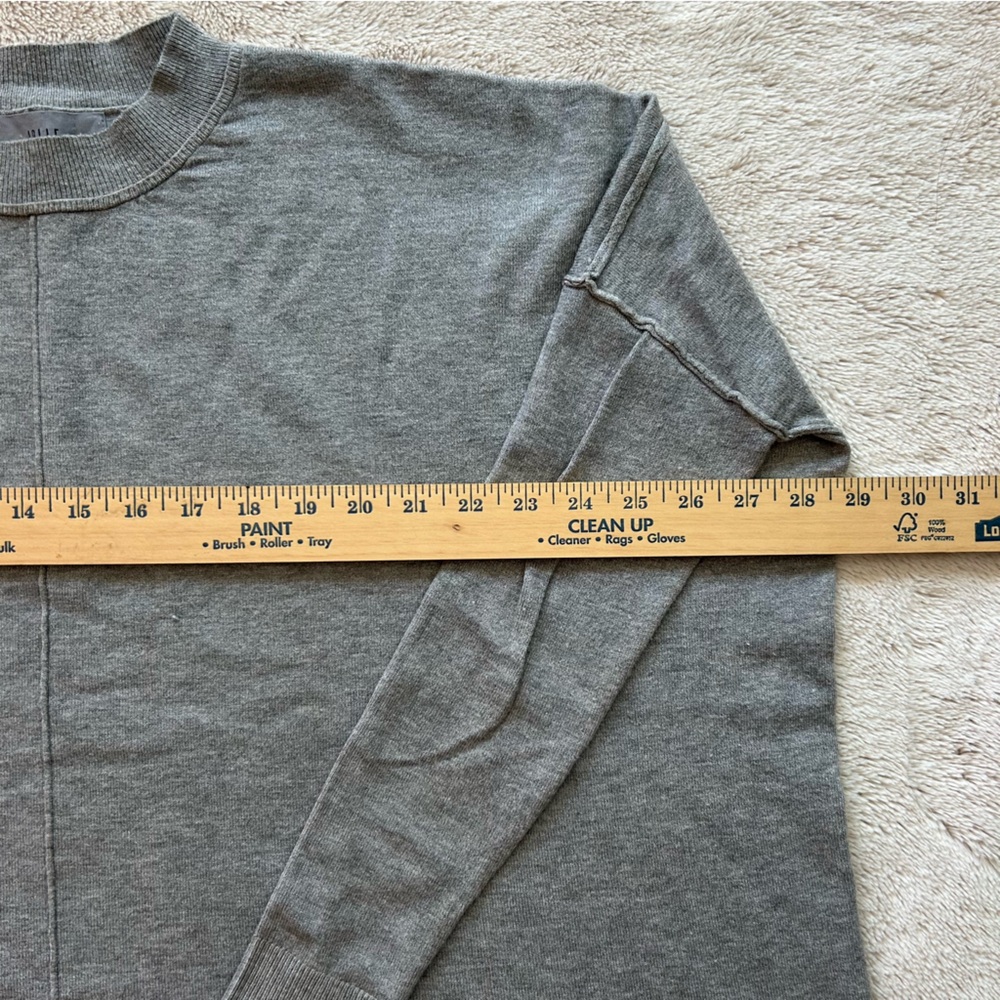 Jolie grey boxy cashmere sweater, small - Picture 8 of 11